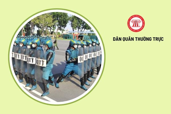 Dân quân thường trực được xét tặng Danh hiệu Chiến sĩ thi đua toàn quốc khi đạt những tiêu chuẩn nào?