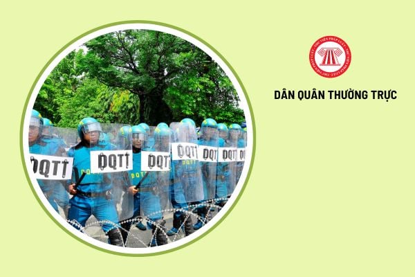 Tiêu chuẩn để Dân quân thường trực được xét tặng Danh hiệu Chiến sĩ thi đua cơ sở là gì?