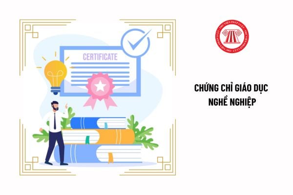 Ai có trách nhiệm cấp chứng chỉ giáo dục nghề nghiệp cho người học?