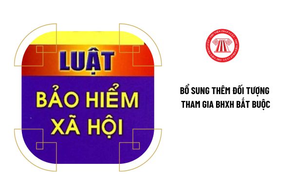 Bổ sung thêm đối tượng tham gia bảo hiểm xã hội bắt buộc theo Luật Bảo hiểm xã hội 2024 là ai?