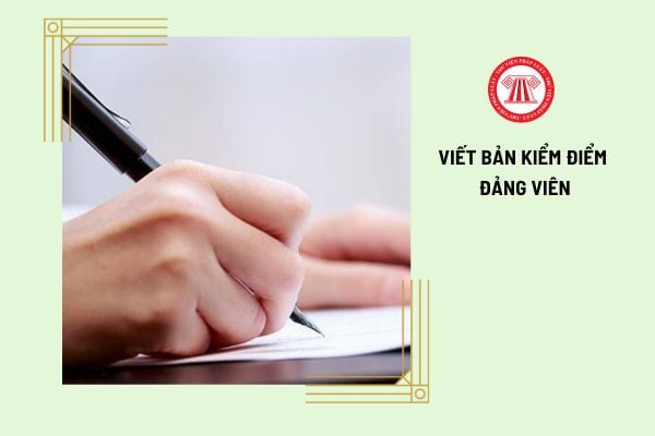 5 mẫu Bản kiểm điểm đảng viên cuối năm dành cho CBCCVC? Hướng dẫn chi tiết cách viết?