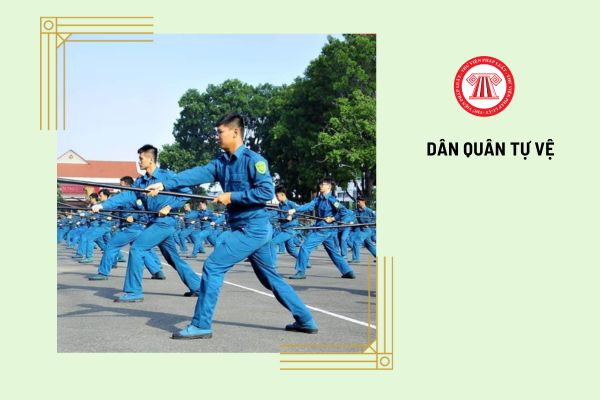 Tiểu đoàn trưởng Dân quân tự vệ có phải là chức vụ chỉ huy của đơn vị Dân quân tự vệ không?