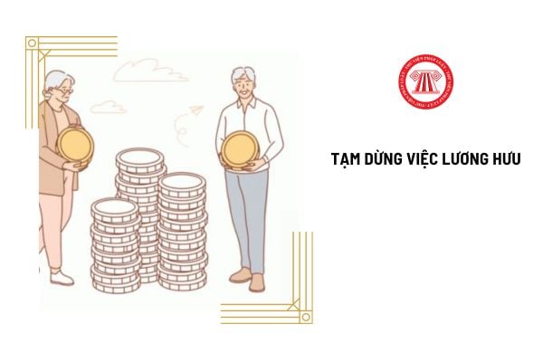 Từ 1/7/2025 trường hợp nào bị tạm dừng việc hưởng lương hưu?