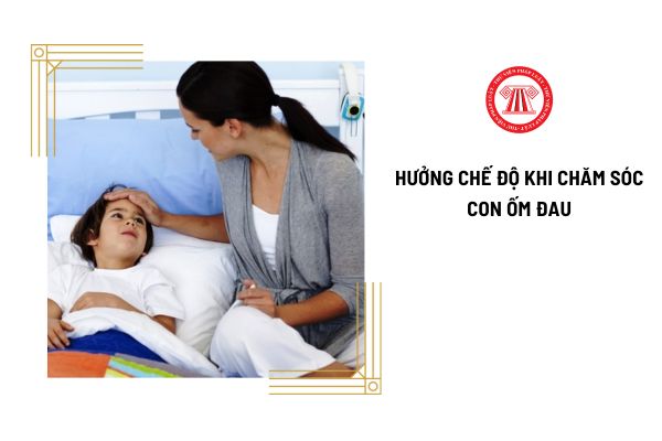 Thời gian nghỉ việc hưởng chế độ khi chăm sóc con ốm đau có tính ngày nghỉ hàng tuần không?