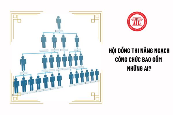 Hội đồng thi nâng ngạch công chức công chức bao gồm những ai?