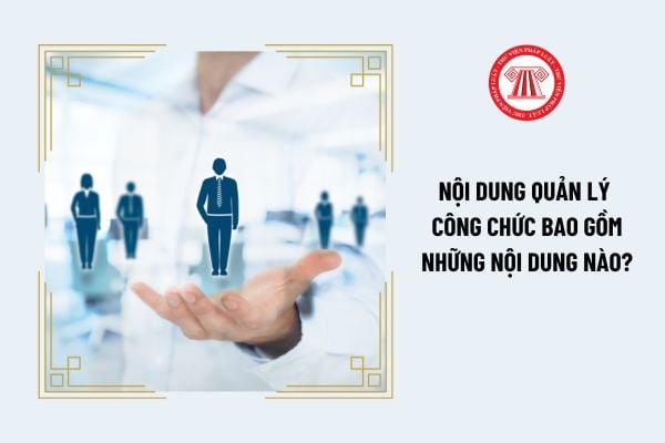 Nội dung quản lý công chức bao gồm những nội dung nào?