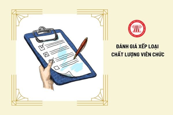 Trình tự đánh giá xếp loại chất lượng viên chức không giữ chức vụ quản lý được thực hiện thế nào?