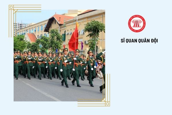 Đối tượng nào được phong quân hàm sĩ quan quân đội tại ngũ?