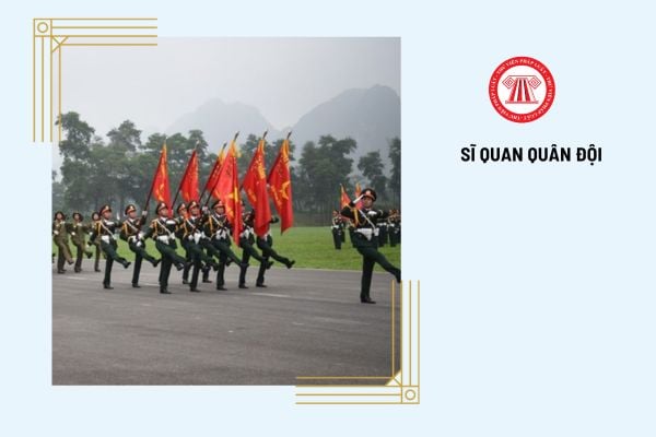 Thời gian sĩ quan quân đội học tập tại trường có được tính vào thời hạn xét thăng quân hàm không?