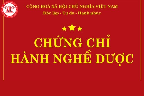 chứng chỉ hành nghề dược