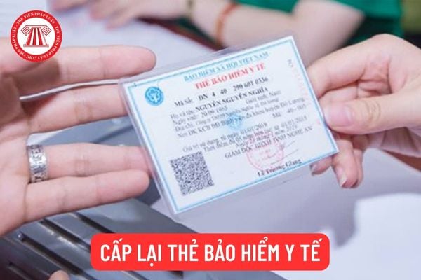 Cấp lại thẻ BHYT