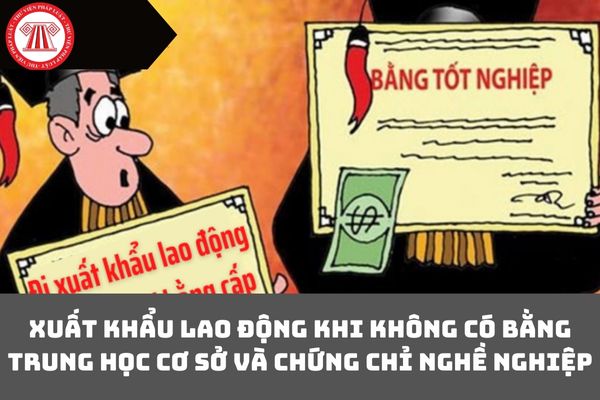 Xuất khẩu lao động khi không có bằng trung học cơ sở và chứng chỉ nghề nghiệp có được không?