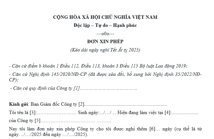 don-xin-keo-dai-ngay-nghi-tet-2025