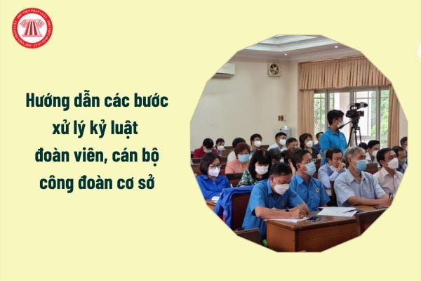 Hướng dẫn các bước xử lý kỷ luật đoàn viên, cán bộ công đoàn cơ sở cụ thể như thế nào?