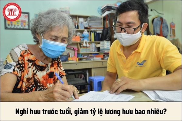 Từ 1/7/2025 nghỉ hưu trước tuổi, giảm tỷ lệ lương hưu bao nhiêu?