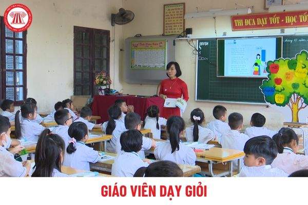 Giáo viên được cấp giấy chứng nhận giáo viên dạy giỏi khi nào?