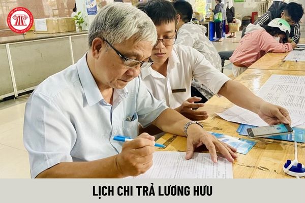 Lịch chi trả lương hưu hàng tháng qua tài khoản ATM cho người lao động