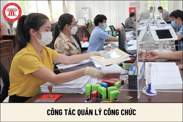 Trách nhiệm báo cáo Quốc hội về công tác quản lý cán bộ, công chức thuộc về ai?