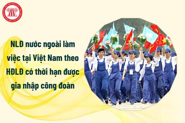 Từ 1/7/2025 người lao động nước ngoài làm việc tại Việt Nam theo HĐLĐ có thời hạn bao lâu mới được gia nhập công đoàn?