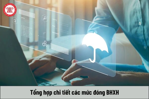 Tổng hợp chi tiết các mức đóng BHXH 