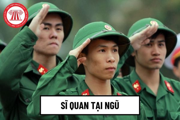 Trường hợp nào sĩ quan tại ngũ chưa được thăng quân hàm thì sẽ được nâng lương?