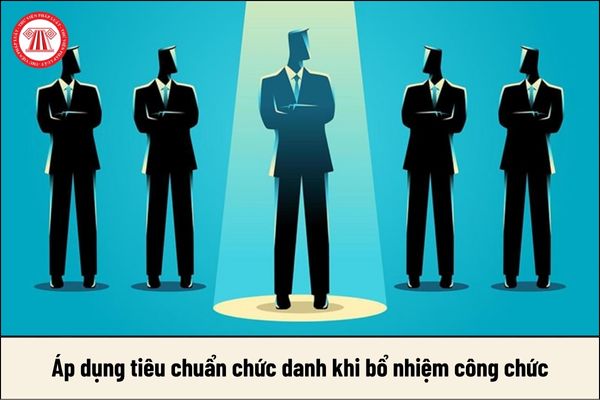 Trường hợp đặc thù nào công chức phải áp dụng tiêu chuẩn chức danh khi bổ nhiệm?