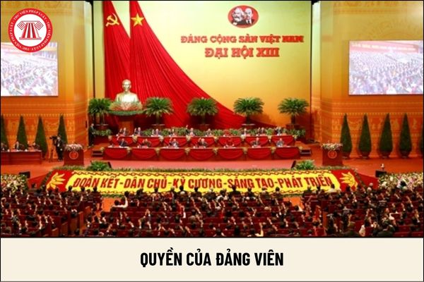 04 quyền của cán bộ công chức viên chức là đảng viên là những quyền gì?