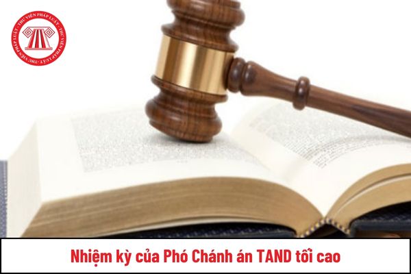 Số năm nhiệm kỳ của Phó Chánh án Tòa án nhân dân tối cao là bao nhiêu năm?