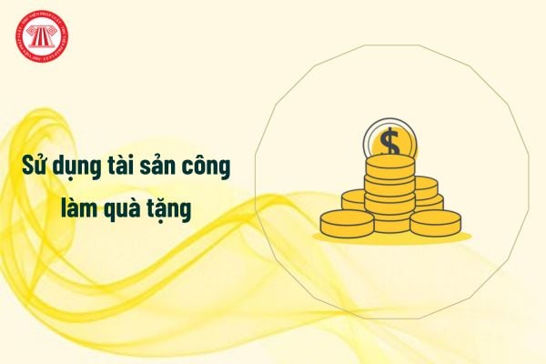 Cán bộ công chức được sử dụng tài sản công làm quà tặng vì mục đích từ thiện không?