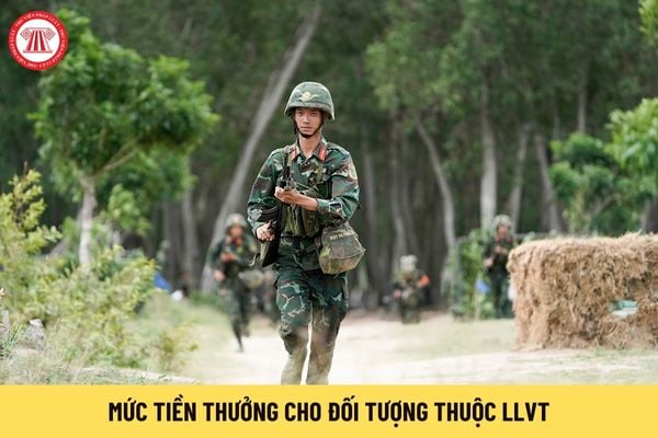 Chốt năm 2025 thưởng 01 lần/năm với mức tiền thưởng lên đến hơn 18 triệu cho một số đối tượng thuộc LLVT, cụ thể ra sao?