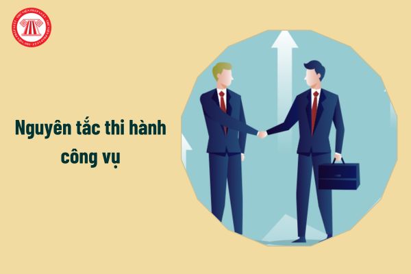 Nguyên tắc thi hành công vụ theo Luật Cán bộ, công chức 2008 như thế nào?