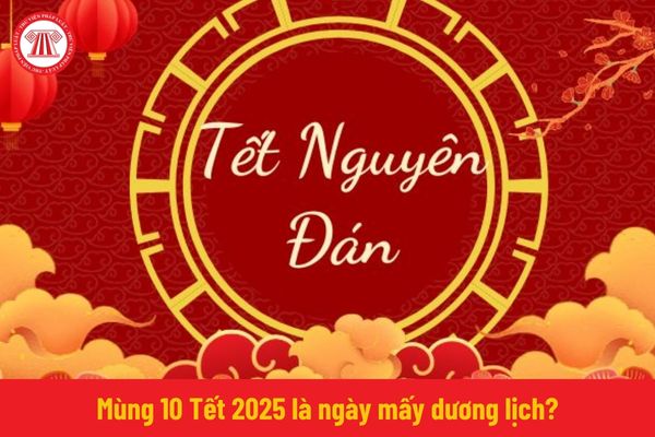 Mùng 10 Tết 2025 là ngày mấy dương lịch? Mùng 10 Tết 2025 người lao động đã đi làm lại chưa?