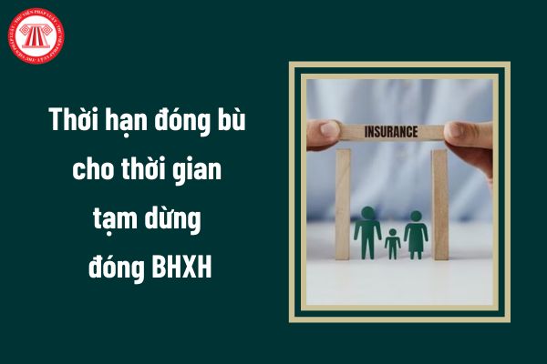 Xác định thời hạn đóng bù cho thời gian tạm dừng đóng BHXH như thế nào?