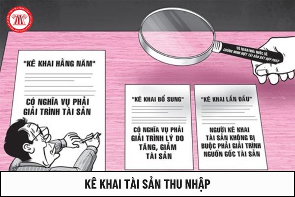 Mẫu bản kê khai tài sản thu nhập lần đầu dành cho cán bộ công chức mới nhất ra sao? Tải về tại đâu?