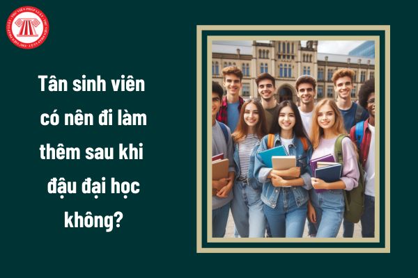 Tân sinh viên có nên đi làm thêm sau khi đậu đại học không?