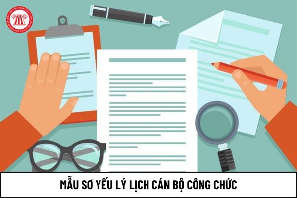 Mẫu sơ yếu lý lịch cán bộ công chức mới nhất