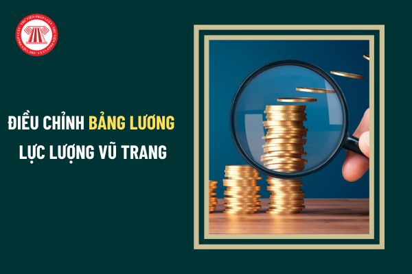 Điều chỉnh bảng lương của lực lượng vũ trang