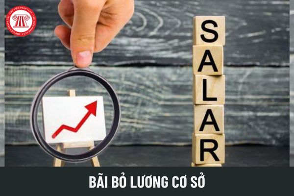 Bắt buộc phải bãi bỏ lương cơ sở của cán bộ công chức viên chức và lực lượng vũ trang