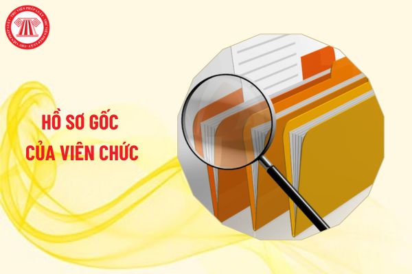 Hồ sơ gốc của viên chức