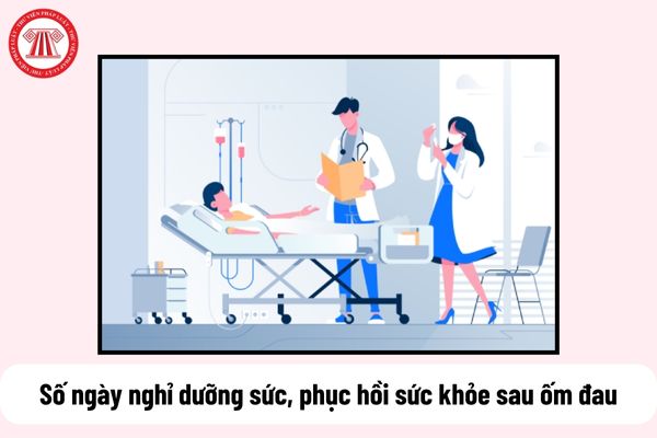 số ngày nghỉ dưỡng sức, phục hồi sức khỏe sau ốm đau