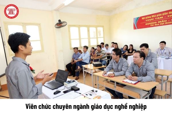 Quy định mới từ 10/12/2024 về tiêu chuẩn, điều kiện dự xét thăng hạng lên chức danh nghề nghiệp viên chức chuyên ngành giáo dục nghề nghiệp hạng 1, hạng 2 ra sao? 