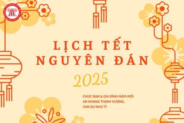 Thông báo lịch nghỉ Tết Âm lịch 2025 của Bộ LĐTBXH cán bộ, công chức, viên chức được nghỉ mấy ngày?