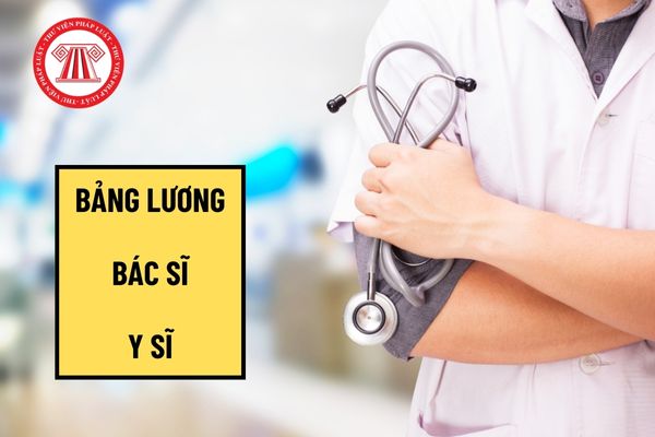 Lương viên chức ngành y tế từ tháng 7/2024: Bác sĩ, y sĩ tại cơ sở y tế công lập có mức lương bao nhiêu?