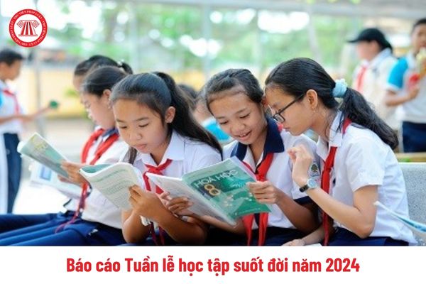 Mẫu báo cáo Tuần lễ học tập suốt đời năm 2024