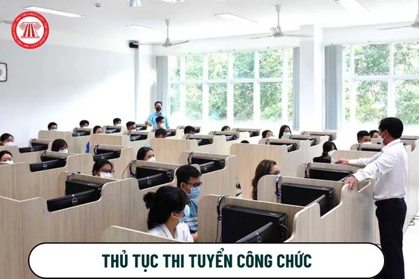 thủ tục thi tuyển công chức