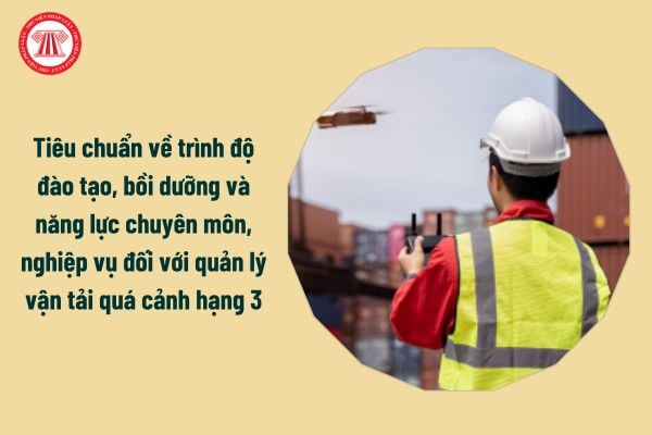 quản lý vận tải quá cảnh hạng 3