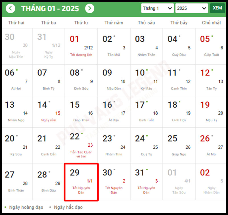 Tết Ất Tỵ 2025 vào ngày mấy? Tết Ất Tỵ 2025 người lao động được nghỉ