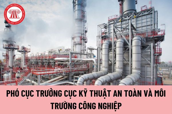 Phó Cục trưởng Cục Kỹ thuật an toàn và Môi trường công nghiệp do ai có thẩm quyền bổ nhiệm?