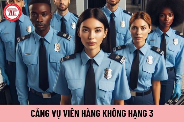 Hệ số lương của Cảng vụ viên hàng không hạng 3 là bao nhiêu?