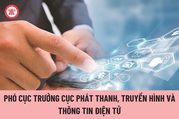 Phó Cục trưởng Cục Phát thanh, truyền hình và thông tin điện tử giúp Cục trưởng vấn đề gì?